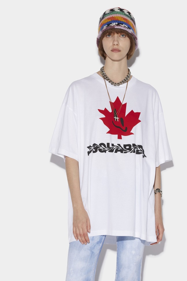 dsquared2_iconic_d2_caten_bros_t_shirt.jpg Dsquared2 Iconic D2 Caten Bros T-Shirt - Image 1