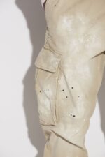 Dsquared2 Iconic D2 Inc. Cargo Trousers BEIGE/BLACK - Image 4