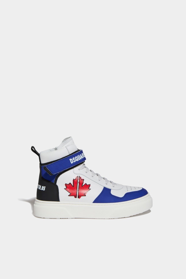 dsquared2_iconic_d2_kids_sneakers.jpg Dsquared2 Iconic D2 Kids Sneakers - Image 1