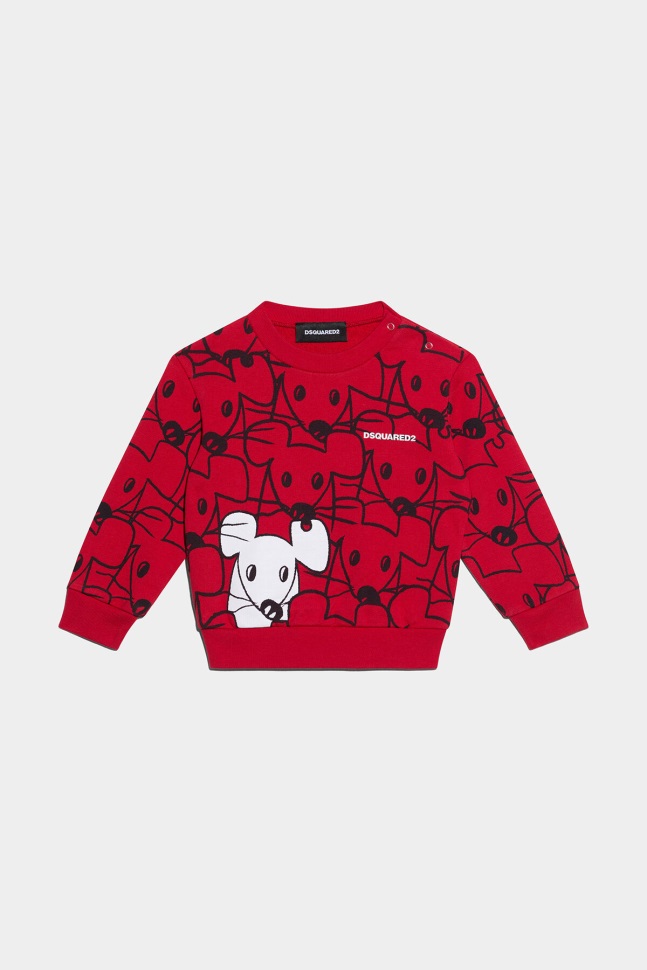 dsquared2_iconic_d2_kids_sweatshirt.jpg Dsquared2 Iconic D2 Kids Sweatshirt - Image 1
