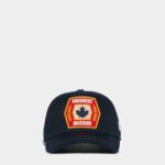 Dsquared2 Iconic D2 Patch Baseball Cap D2 BLACK