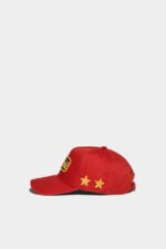 Dsquared2 Iconic D2 Patch Baseball Cap D2 NAVY - Image 3