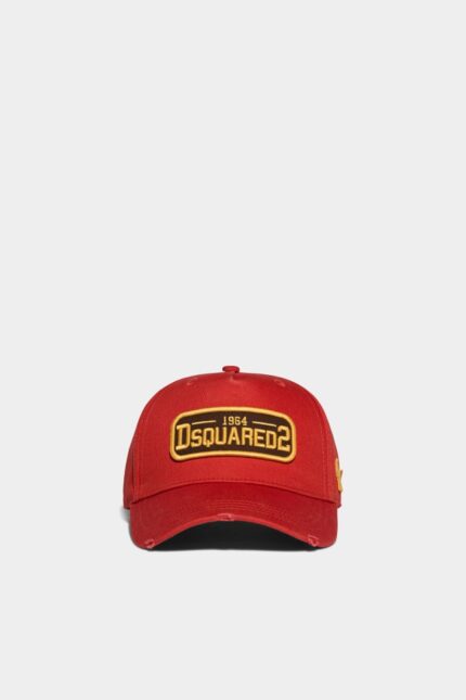 Dsquared2 Iconic D2 Patch Baseball Cap D2 NAVY