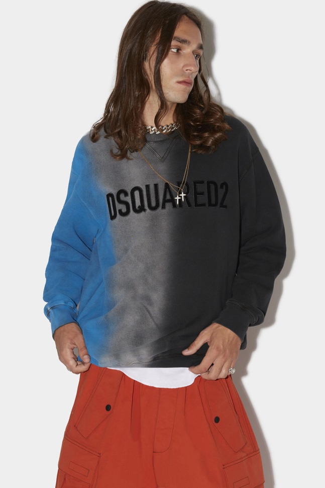 dsquared2_iconic_d2_shades_sweater.jpg Dsquared2 Iconic D2 Shades Sweater - Image 1
