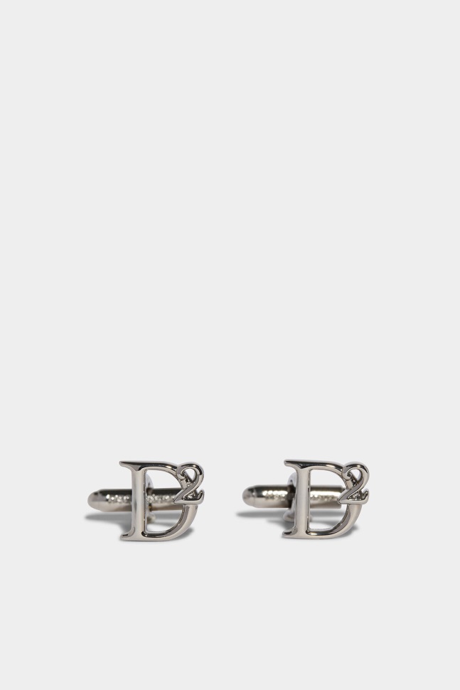 dsquared2_iconic_d2_statement_cufflinks.jpg Dsquared2 Iconic D2 Statement Cufflinks - Image 1