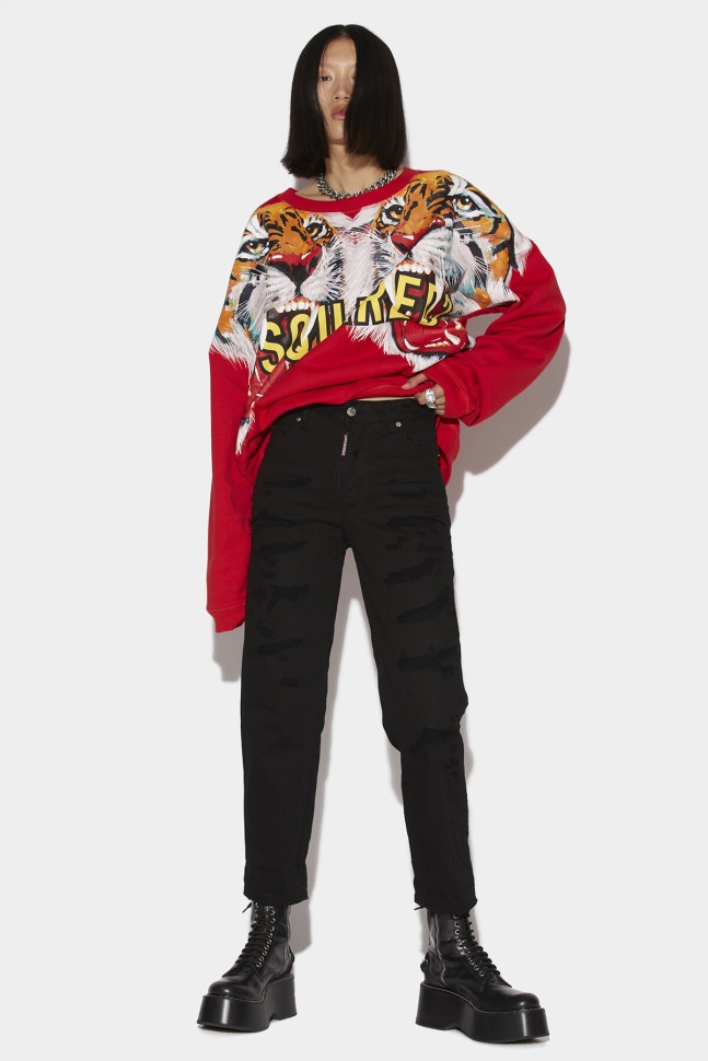 dsquared2_iconic_d2_tiger_boston_jeans.jpg Dsquared2 Iconic D2 Tiger Boston Jeans - Image 1