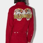 Dsquared2 Iconic D2 Tiger Boyfriend Jacket