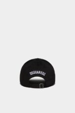 Dsquared2 Iconic D2Kids Baseball Cap MAZARINE BLUE/BLACK - Image 2
