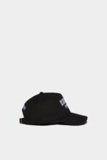 Dsquared2 Iconic D2Kids Baseball Cap MAZARINE BLUE/BLACK - Image 4