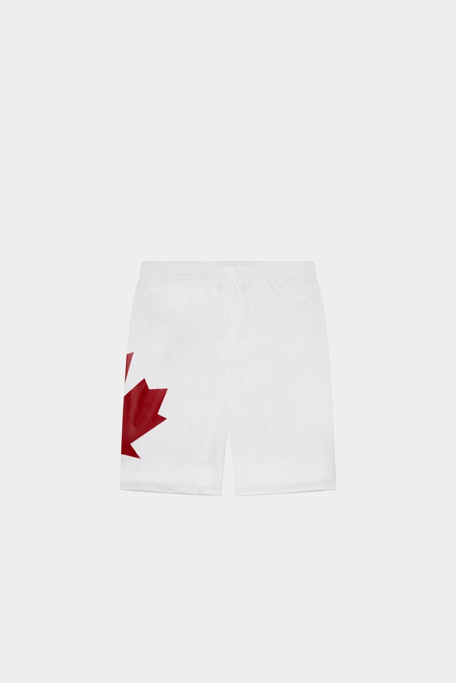 dsquared2_iconic_d2kids_boxer_black_white.jpg Dsquared2 Iconic D2Kids Boxer BLACK/WHITE - Image 1