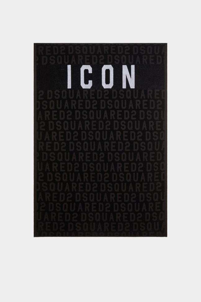 dsquared2_iconic_d2kids_icon_beach_towel.jpg Dsquared2 Iconic D2Kids Icon Beach Towel - Image 1