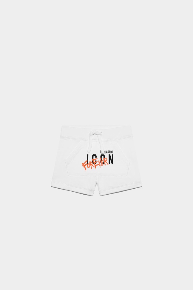 dsquared2_iconic_d2kids_icon_forever_sweatshorts.jpg Dsquared2 Iconic D2Kids Icon Forever Sweatshorts - Image 1