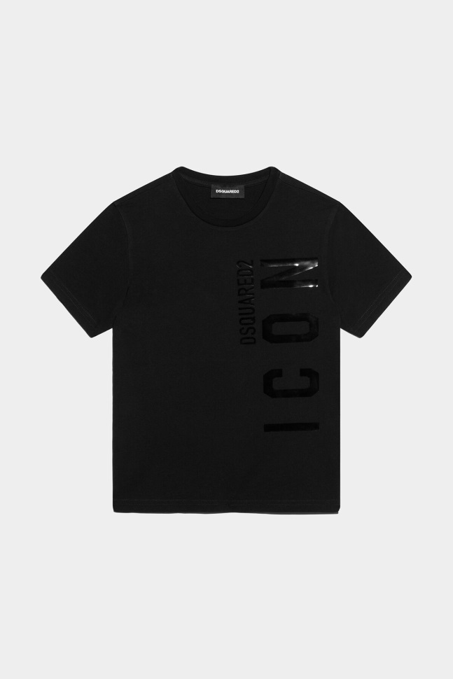 dsquared2_iconic_d2kids_icon_t_shirt.jpg Dsquared2 Iconic D2Kids Icon T-Shirt - Image 1