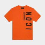 Dsquared2 Iconic D2Kids Icon T-Shirt WHITE/ORANGE
