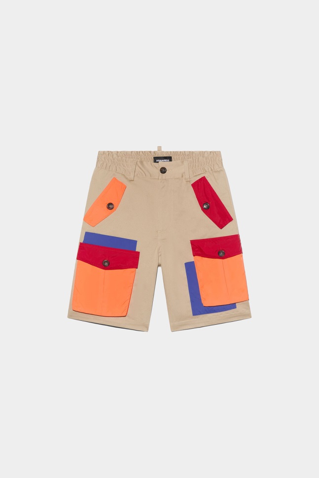 dsquared2_iconic_d2kids_shorts.jpg Dsquared2 Iconic D2Kids Shorts - Image 1