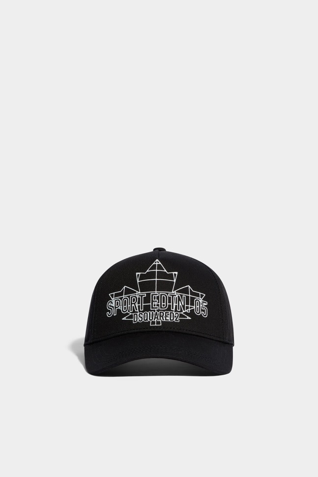 dsquared2_iconic_d2kids_sport_edtn_05_baseball_cap_black.jpg Dsquared2 Iconic D2Kids Sport Edtn.05 Baseball Cap BLACK - Image 1