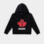 Dsquared2 Iconic D2Kids Sport Edtn.05 Hoodie WHITE/BLACK
