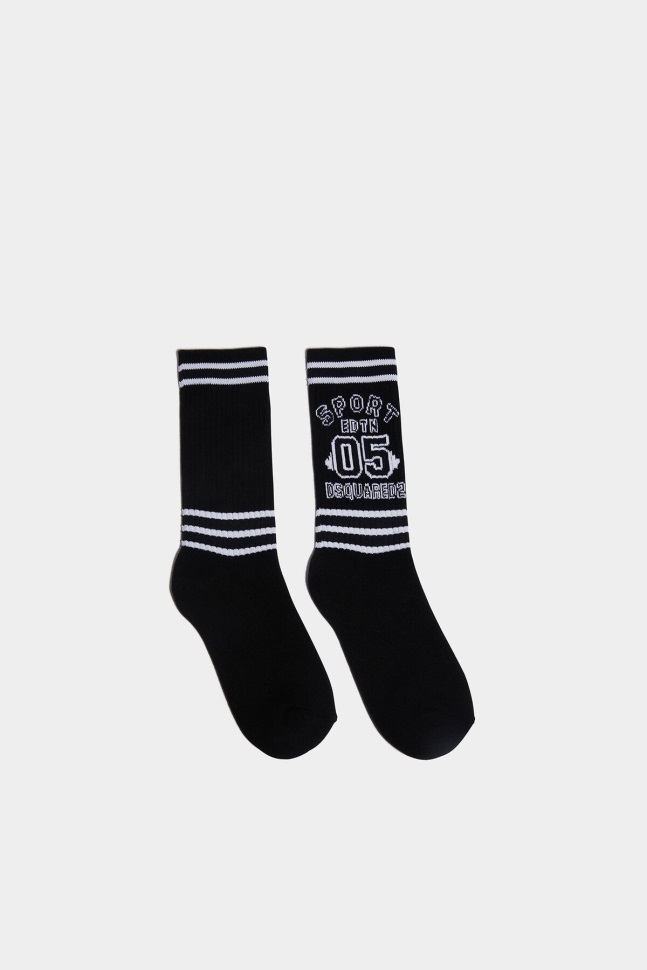 dsquared2_iconic_d2kids_sport_edtn_05_socks.jpg Dsquared2 Iconic D2Kids Sport Edtn.05 Socks - Image 1