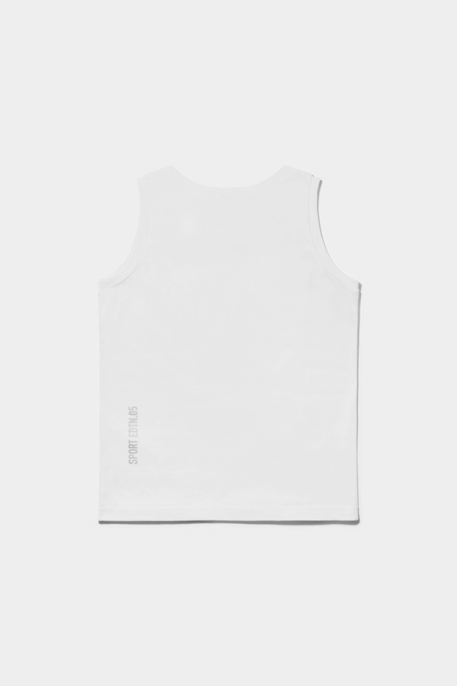 Dsquared2 Iconic D2Kids Sport Edtn.05 T-Shirt LEMON YELLOW/WHITE - Image 2