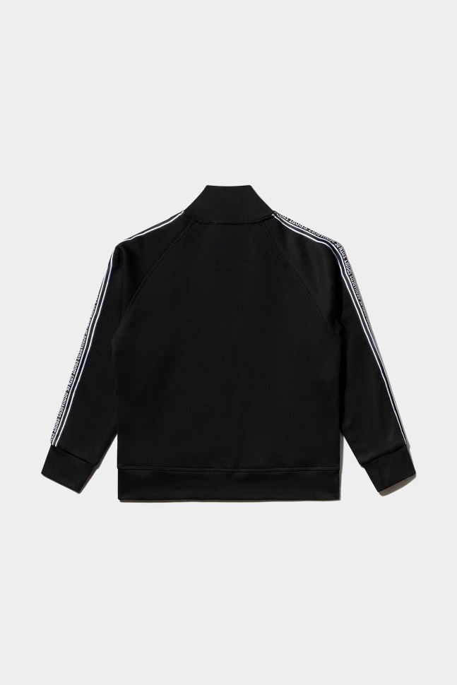 Dsquared2 Iconic D2Kids Sport Edtn.05 Zipped Sweater BLACK/ORANGE - Image 2