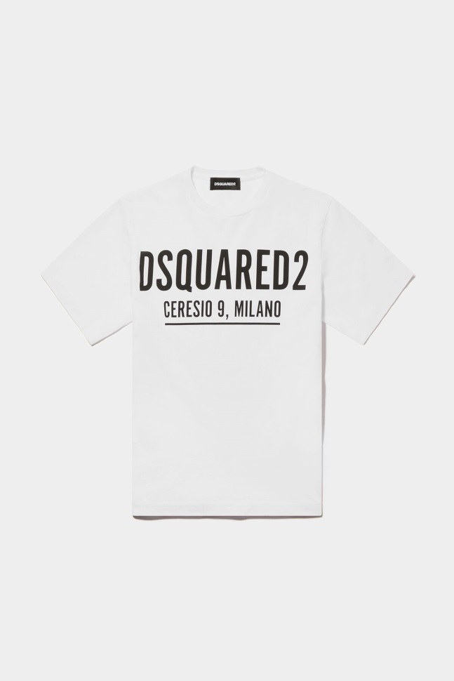 dsquared2_iconic_d2kids_t_shirt_red.jpg Dsquared2 Iconic D2Kids T-Shirt RED - Image 1