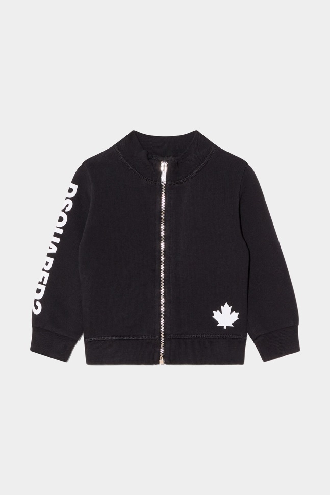 dsquared2_iconic_d2kids_zipped_sweater.jpg Dsquared2 Iconic D2Kids Zipped Sweater - Image 1