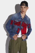 Dsquared2 Iconic D2Leaf Dan Jacket - Image 3