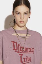 Dsquared2 Iconic D2Tribe Destroy T-Shirt - Image 3