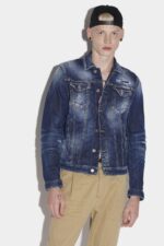 Dsquared2 Iconic Dan Jean Jacket BLUE D2 BLUE - Image 4