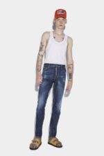 Dsquared2 Iconic Dark Clean Wash Cool Guy Jeans - Image 3