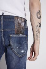 Dsquared2 Iconic Dark Reveal Wash Sexy Twist Jeans - Image 5