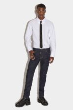 Dsquared2 Iconic Dark Rinse Wash Slim Jeans