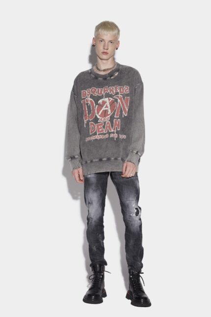 Dsquared2 Iconic D&D Slouch Sweater