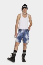 Dsquared2 Iconic Doodle Marine Shorts