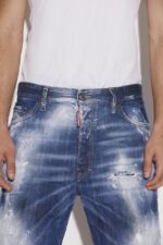 Dsquared2 Iconic Doodle Marine Shorts - Image 3