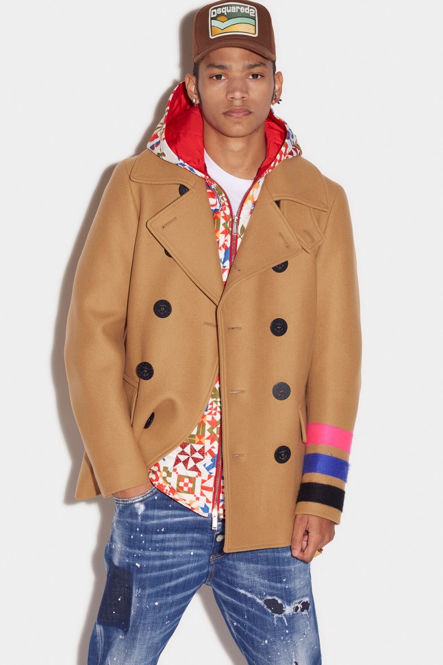 dsquared2_iconic_double_breasted_peacoat.jpg Dsquared2 Iconic Double-Breasted Peacoat - Image 1