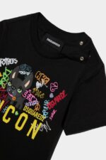 Dsquared2 Iconic DS2 Kids Icon Ciro T-Shirt - Image 4