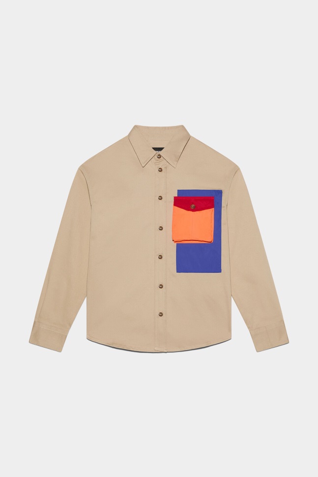 dsquared2_iconic_ds2_kids_shirt.jpg Dsquared2 Iconic DS2 Kids Shirt - Image 1