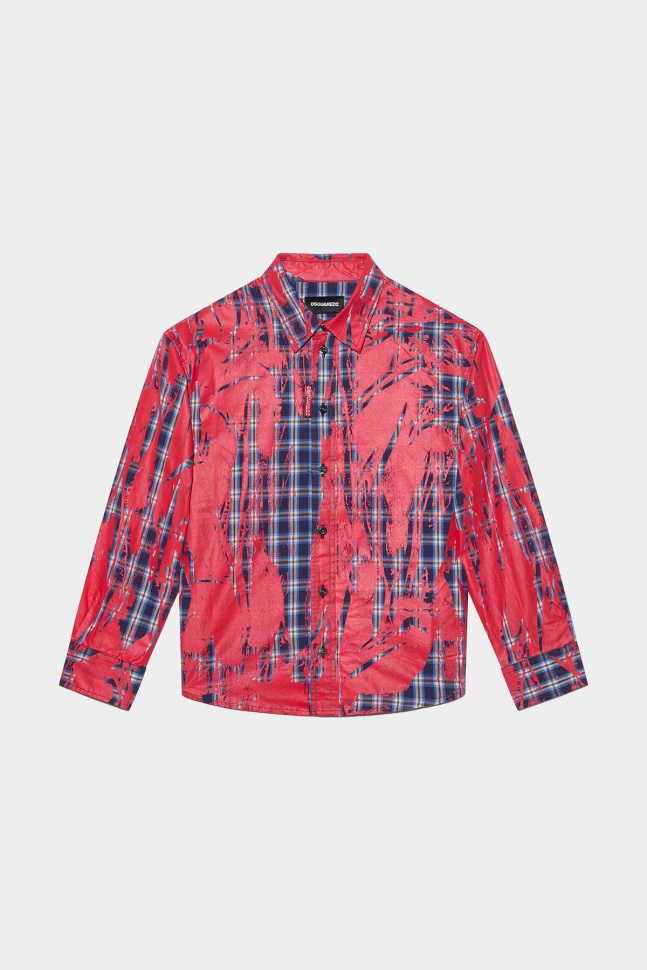 dsquared2_iconic_ds2_kids_shirt_fantasy.jpg Dsquared2 Iconic DS2 Kids Shirt FANTASY - Image 1