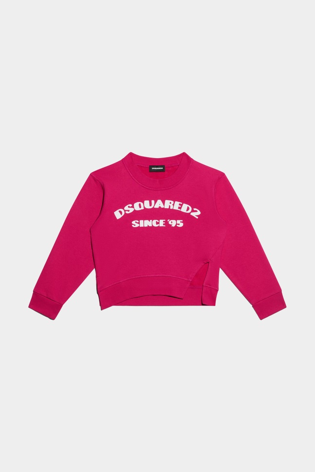 dsquared2_iconic_ds2_kids_sweatshirt.jpg Dsquared2 Iconic DS2 Kids Sweatshirt - Image 1