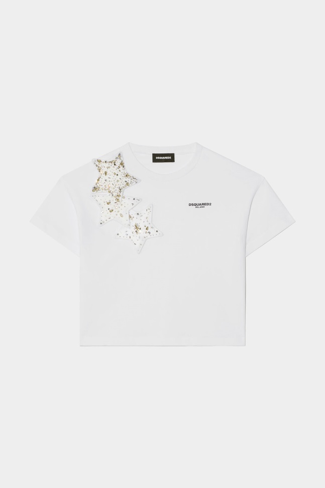 dsquared2_iconic_ds2_kids_t_shirt.jpg Dsquared2 Iconic DS2 Kids T-Shirt - Image 1