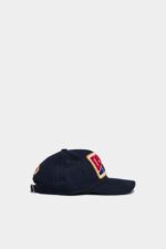 Dsquared2 Iconic Dsq2 Baseball Cap NAVY/FANTASY - Image 4