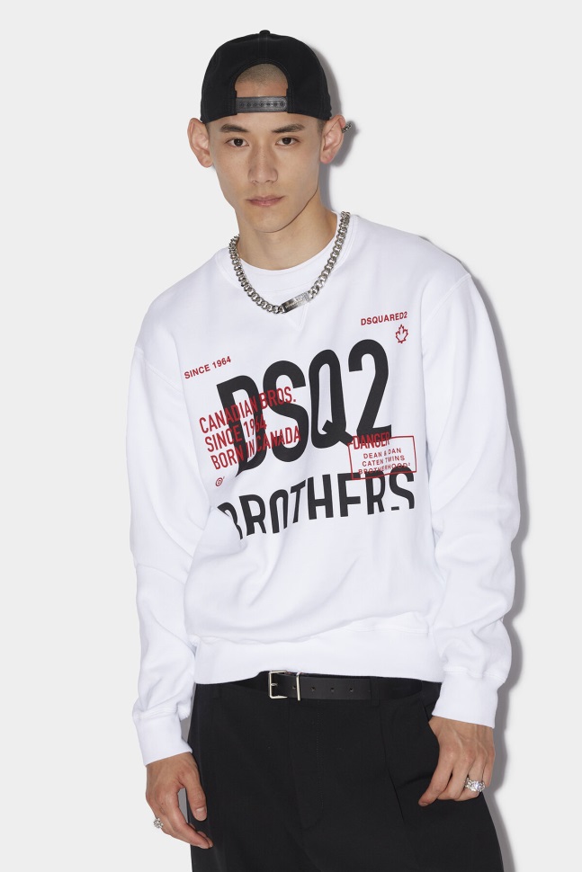 dsquared2_iconic_dsq2_bro_sweatshirt.jpg Dsquared2 Iconic Dsq2 Bro Sweatshirt - Image 1