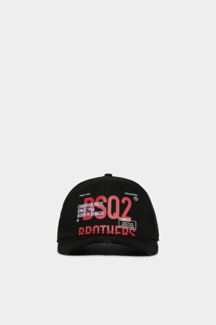 Dsquared2 Iconic DSQ2 Brothers Baseball Cap