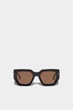 Dsquared2 Iconic DSQ2 Hype Brown Sunglasses - Image 2