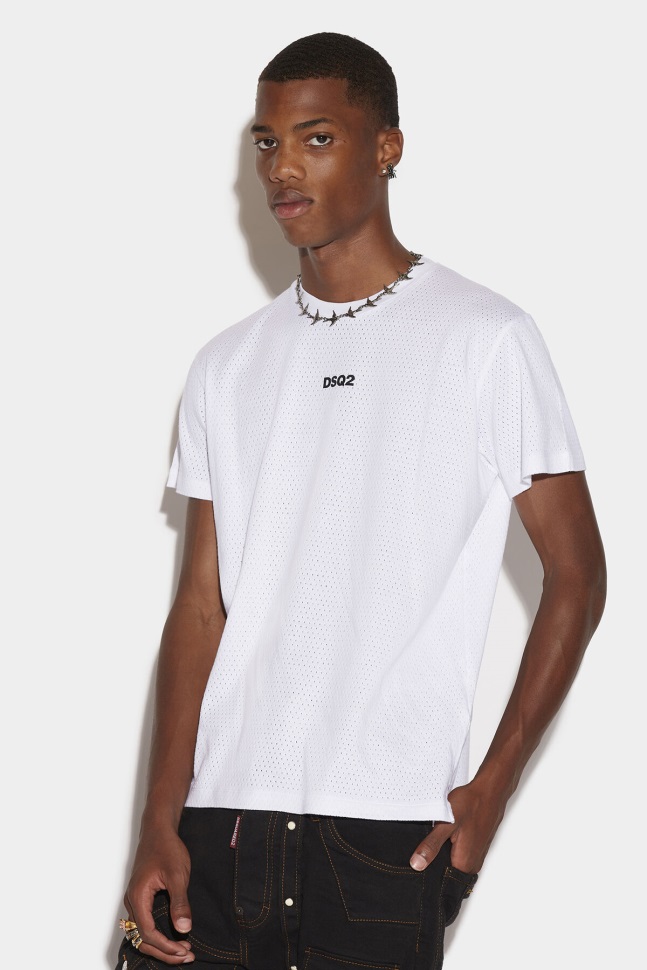 dsquared2_iconic_dsq2_t_shirt.jpg Dsquared2 Iconic Dsq2 T-Shirt - Image 1