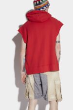 Dsquared2 Iconic Dsq2Qsd Short Sleeve Hoodie - Image 2