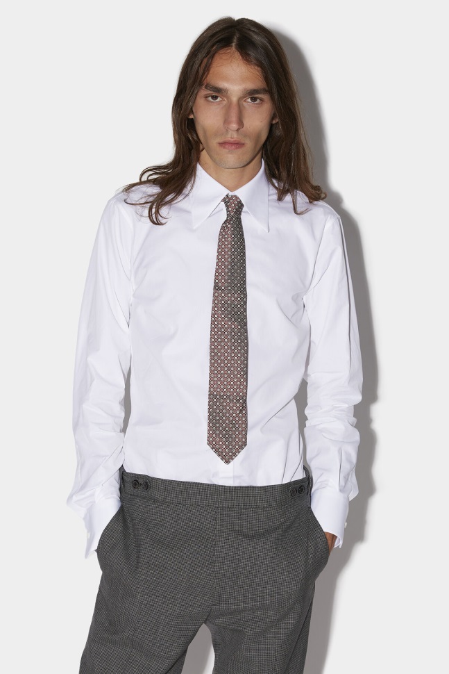 dsquared2_iconic_easy_slim_dad_shirt.jpg Dsquared2 Iconic Easy Slim Dad Shirt - Image 1