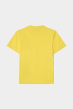 Dsquared2 Iconic ECLIPSE BLUE/LEMON YELLOW DS2 Kids T-Shirt - Image 2