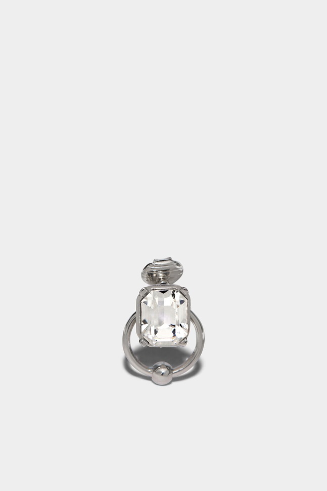 dsquared2_iconic_entropia_earrings_black.jpg Dsquared2 Iconic Entropia Earrings BLACK - Image 1